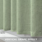 Sage Green Curtains 38 Inch Wide - Image 6