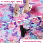 Ultra Soft Rainbow Purple Area Rugs - Image 6