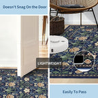 GarveeHome Small Navy Entryway Rug, 2x3 Washable Front Door Rug Indoor Entrance - Image 5