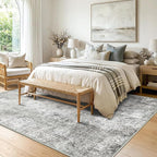 RELEANY Washable 7'x9' Abstract Area Rug - Image 2