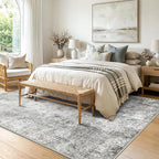 RELEANY Washable 5'x8' Abstract Area Rug - Image 2