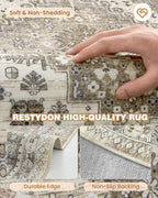3x8 Runner Rug Non Slip Washable Rugs - Image 7