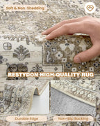 Runner Rug 2x6, Non Slip Washable Rugs - Image 7