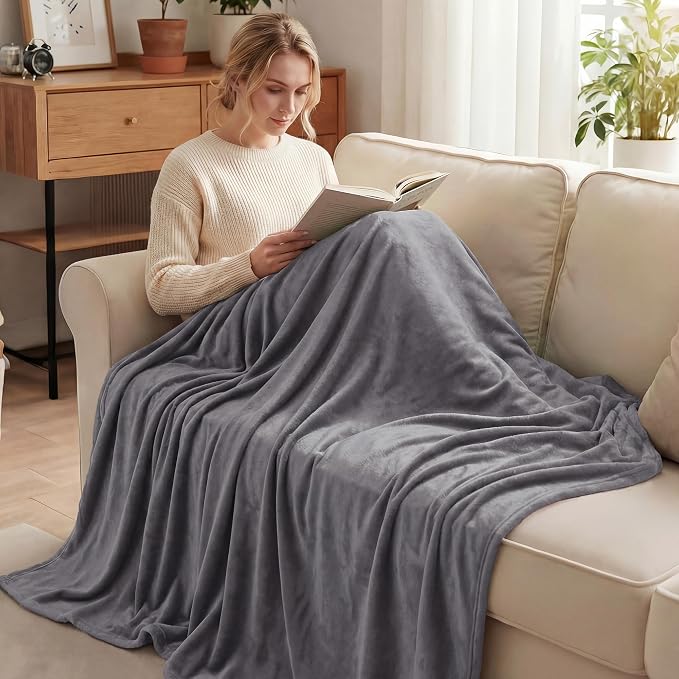 Exclusivo Mezcla Soft Large Fleece Throw Blanket - Image 2