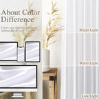 Snow White Linen Curtains 72 Inches Long - Image 3