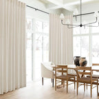 RYB HOME Linen Semi Sheer Curtains - Image 5