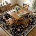 RELEANY Washable Area Rug, Square 7'x7', Water Repellent, Pet Friendly by RELEANY