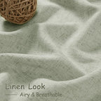 Extra Wide 100 Inch Linen Curtains - Image 5