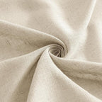 MIULEE Linen Curtains 52x84 Inch Length 2 Panels - Image 8