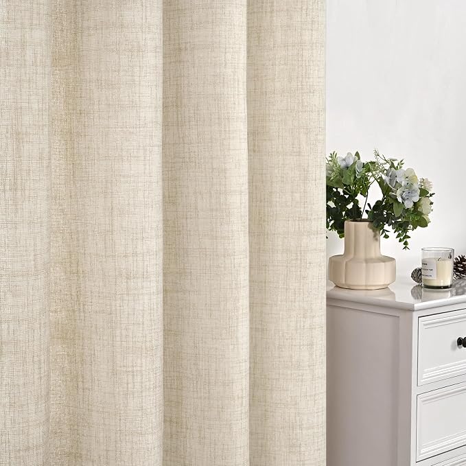 YoungsTex Linen Curtains 72 Inch Length - Image 8