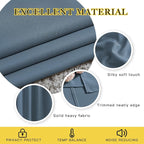NICETOWN Smoky Blue Blackout Curtains - Image 3