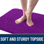 OLANLY Dog Door Mat for Muddy Paws 47x17, Super Absorbent Chenille Mud Mat | - Image 4