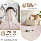 UERMEI 9x12 Washable Area Rug - Image 8
