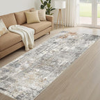 LOONGRUG Runner Rug 3x10 Washable Non-Slip Kitchen Neutral Modern Rug | - Image 8