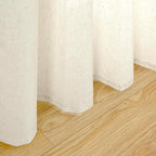 YoungsTex Linen Curtains 108 Inches Length Grommet Light Filtering Living Room - Image 9