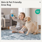 Soalmost Abstract Rug 5x7 Washable Area Rugs - Image 8
