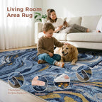 DMOYEST 6x9 Area Rug for Living Room - Image 2