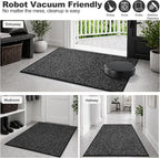 Super Absorbent Front Door Mat, 29.5" x 17", Non-Slip Washable Indoor Doormats - Image 5