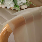 Taupe Sheer Curtains 84 inches Long - Image 6