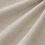 MIULEE Soft Decorative Chenille Pillow Covers Cream 18x18 Pack of 4 | Modern - Image 2