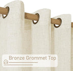 Linen Sheer Curtains 72 Inches Long - Image 3