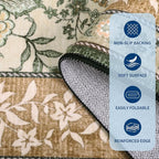 GarveeHome Terracotta Olive Sage Green 2x6 Washable Kitchen Runner Rugs Non - Image 7