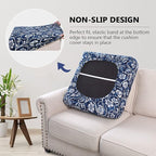 Printed Couch Cushion Covers, Sofa Covers Washable - Image 3