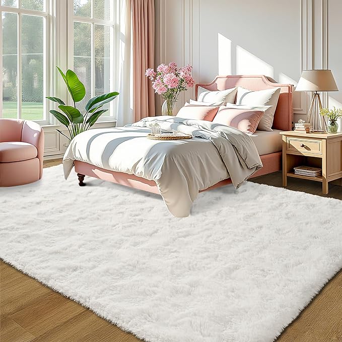 LOCHAS Area Rugs Fluffy Living Room Carpets - Image 3