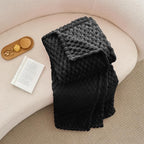 BEDELITE Black Queen Blanket for Bed, Soft Cozy Gifts for Women, 90 * 90 | 3D - Image 6
