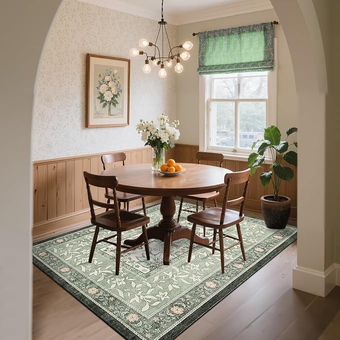 GarveeHome Provence 8x10 Area Rugs - Image 4