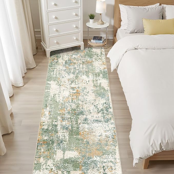 LOONGRUG Runner Rug 2x5 Machine Washable Non-Slip Kitchen Neutral Rug | Modern - Image 6