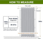 NICETOWN Blackout Blinds for Patio Door - Image 8