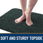 OLANLY Dog Door Mat for Muddy Paws 54x32, Super Absorbent Chenille Mud Mat | - Image 4