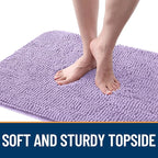 OLANLY Dog Door Mat for Muddy Paws 24x16, Super Absorbent Chenille Mud Mat | - Image 4