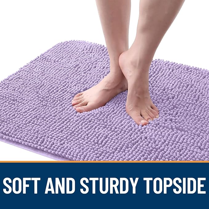 OLANLY Dog Door Mat for Muddy Paws 24x16, Super Absorbent Chenille Mud Mat | - Image 4