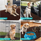 OLANLY Dog Door Mat for Muddy Paws 30x20, Super Absorbent Chenille Mud Mat | - Image 7