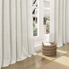 Mousse White Curtains 90 Inches Long - Image 5