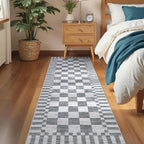 GarveeHome 2x8 Checkered Kitchen Runner Rug - Image 4
