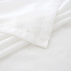 BGment White Linen Curtains 102 Inches Long - Image 9