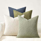 Topfinel Decorative Velvet Pillow Covers 18x18 Muted Teal Boho Farmhouse Couch by Topfinel