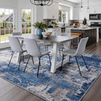 RELEANY Washable 8'x10' Abstract Area Rug - Image 3