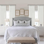 PleatedDrapes Light Filtering Pure White Curtains 84 Inches Long - Image 7
