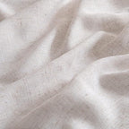 MIULEE Natural White Linen Curtains 64 Inch Length 2 Panels - Image 4