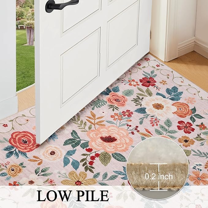 DUKINO 3x8 Kitchen Runner Rug, Washable Rug - Image 6