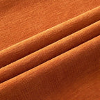 MIULEE Fall Orange Chenille Couch Euro Throw Pillow Covers, 22x22 | Set of 2 - Image 2