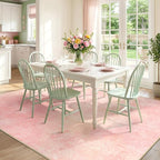 RELEANY Washable 5'x7' Abstract Area Rug - Image 4