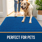 OLANLY Dog Door Mat for Muddy Paws 54x32, Super Absorbent Chenille Mud Mat | - Image 6