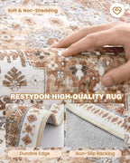 Washable Runner Rug 2.5x14, Long Kitchen Rugs Non-Slip, Soft Hallway Runner - Image 7