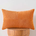 Fancy Homi 2 Packs Orange Lumbar Decorative Throw Pillow Covers 16x26 Inch - Image 7