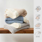 Snuggle Sac Buttery Grey Throw Blanket - Image 8